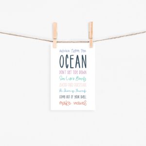 Under The Sea Party Mini Posters