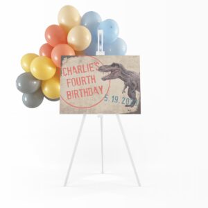 Dinosaur Party Welcome Sign