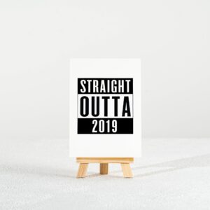 "Straight Outta" Hip Hop Party Mini Poster